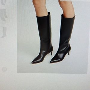 NWT never worn Loeffler Randall Gloria Black Boots Size 10